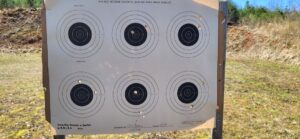 NMLRA 6 Bullseye Target